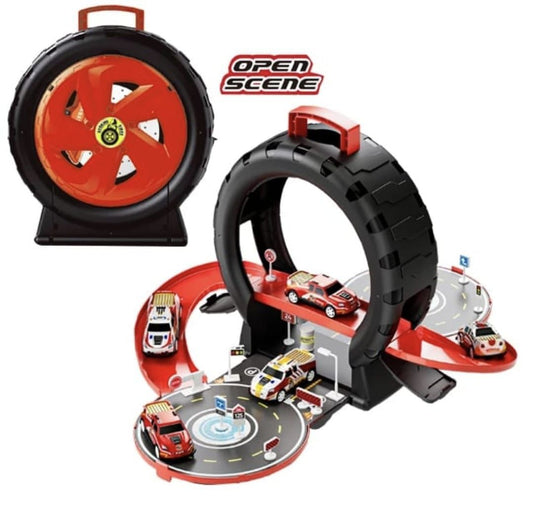 Fire Series Tyre Track Play Set