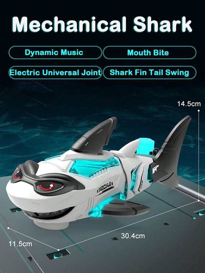 Interactive Musical Shark Car