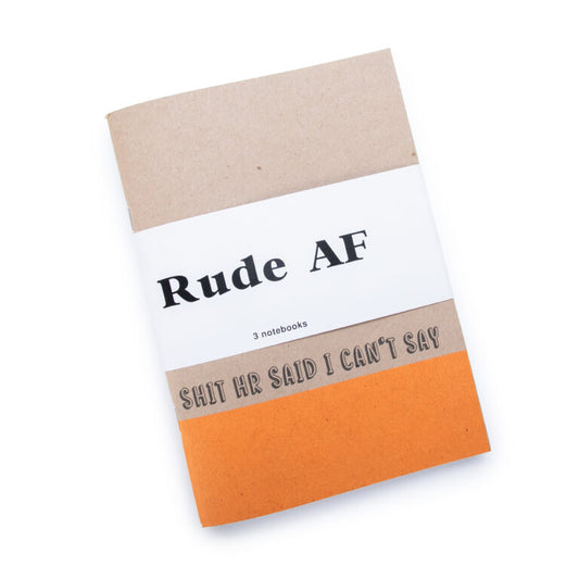 Rude AF Notebooks Set