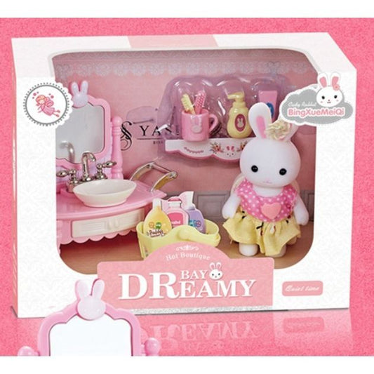 Dreamy Bunny Bathroom Sink Play Set