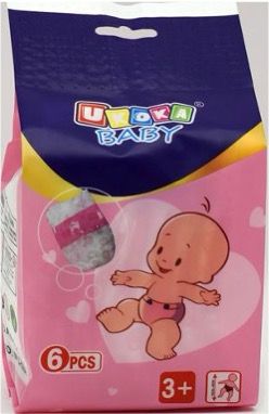 Baby Doll Nappies (6 Piece)