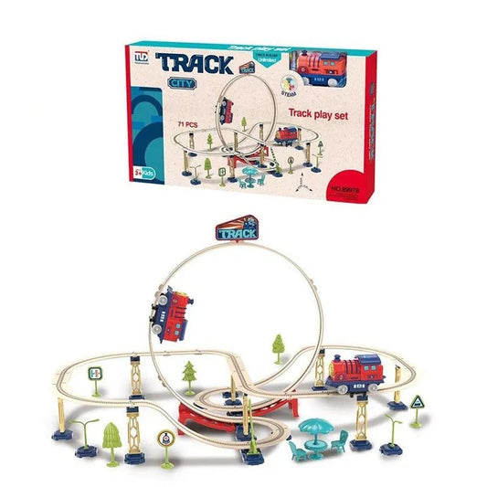 Track City Train Play Set