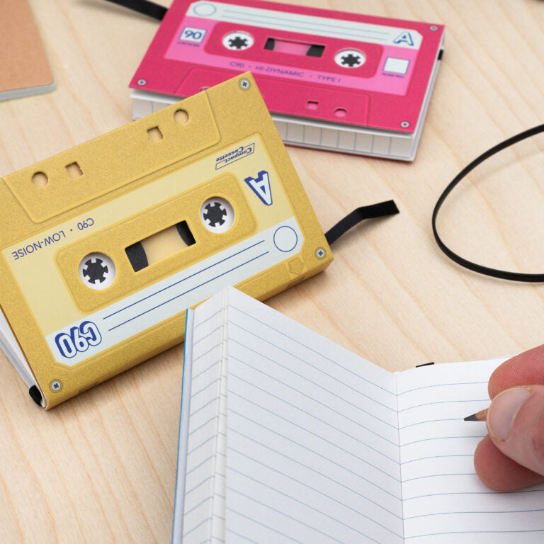 Retro Mixtape Notebook Set