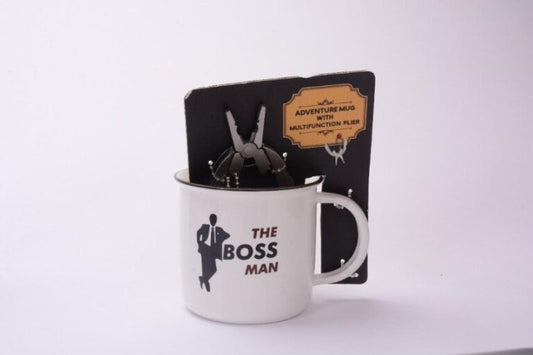 The Boss Man Mug with Pliers