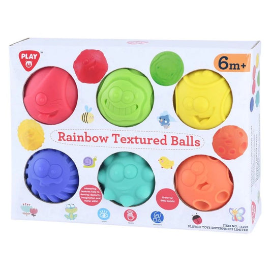 Rainbow Textured Sensory Balls