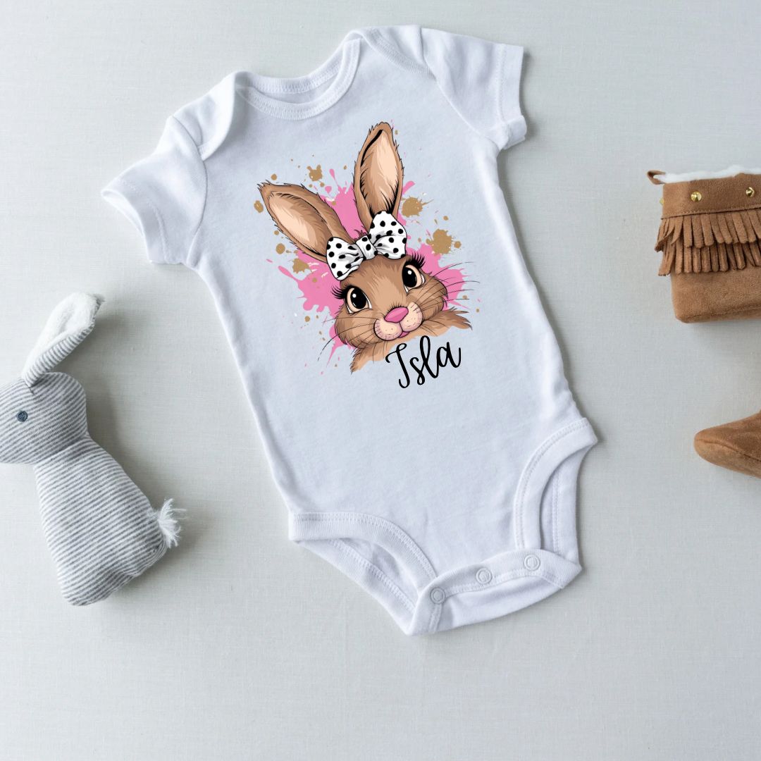 Personalised Easter-Themed Baby Vest