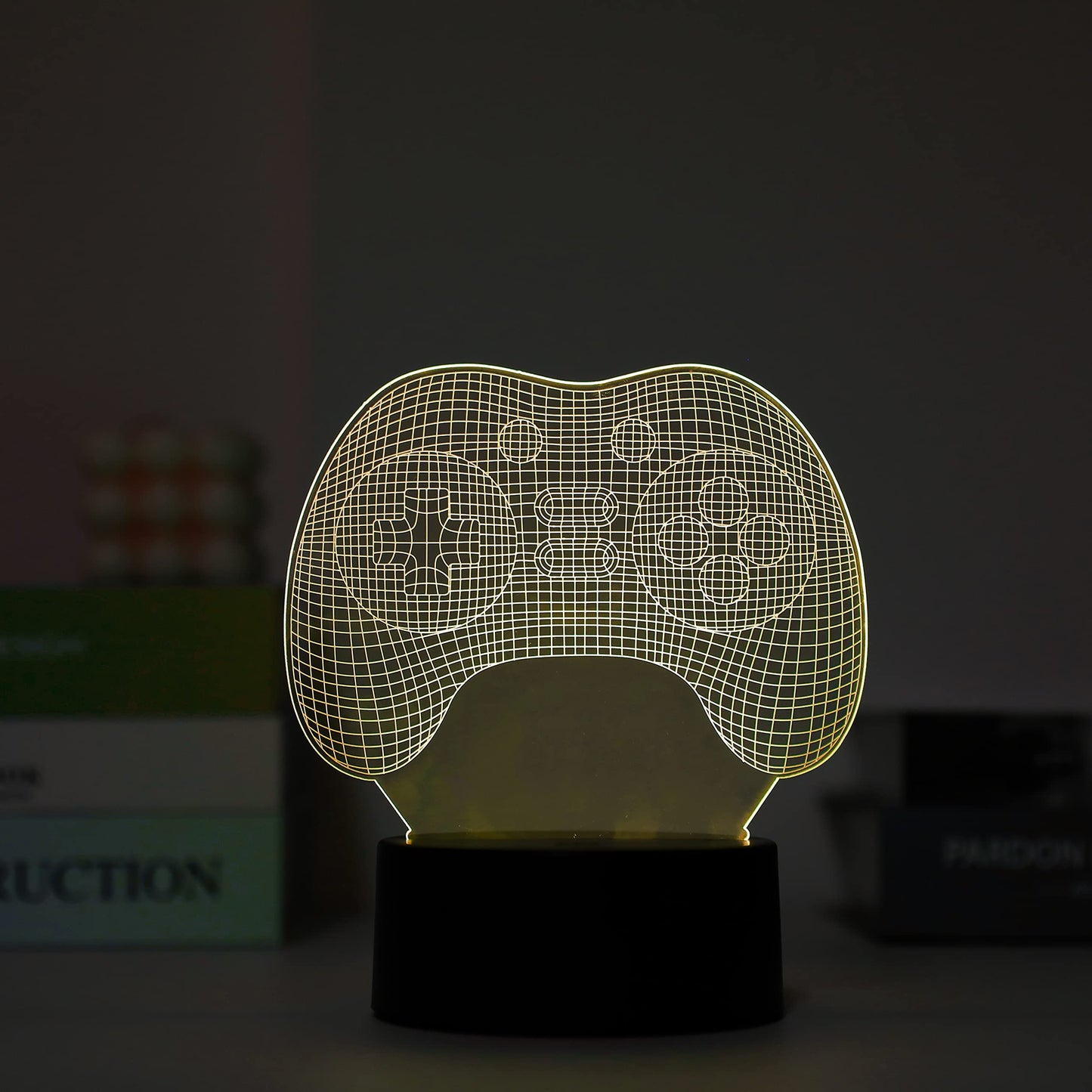 3D LED Game Controller Night Light