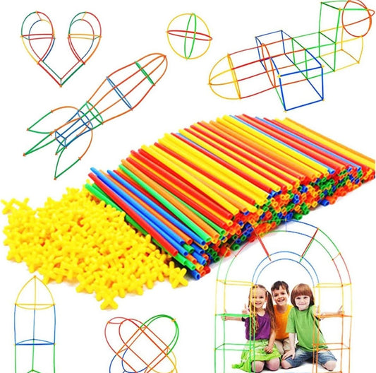 Plastic Straw Construction Kit