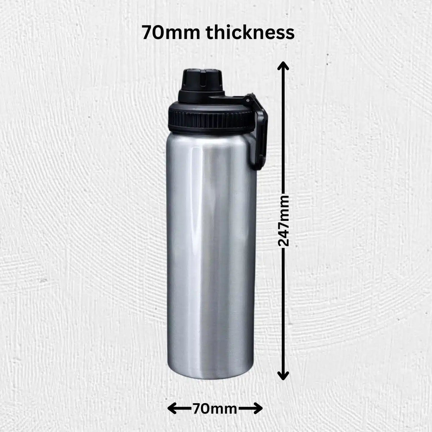 Personalised Stainless Steel Water Bottle