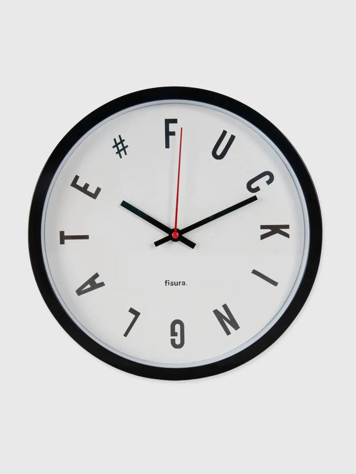 Fucking Late Wall Clock