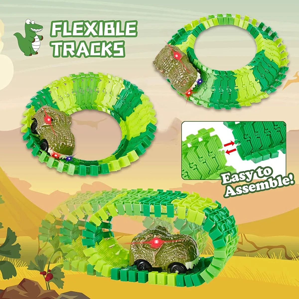 Flexi Dino Track