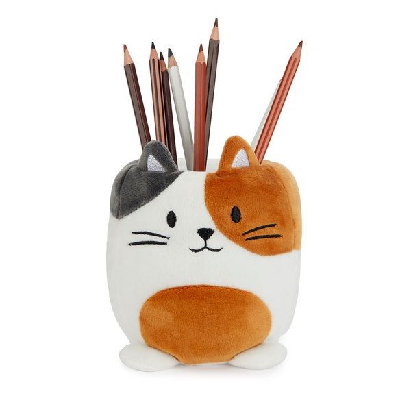 Fluffy Plush Stationery Holder