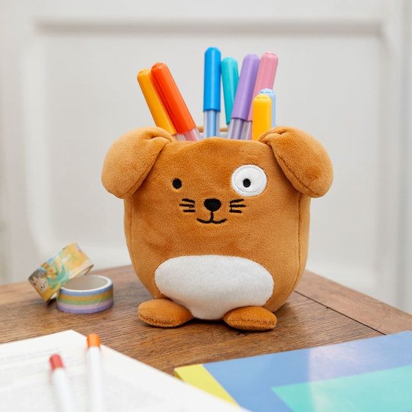 Fluffy Plush Stationery Holder