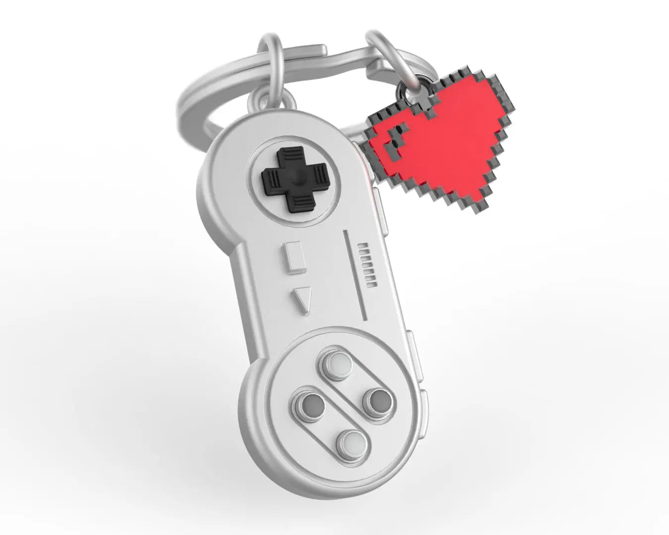 Stainless Steel Keyring - Game Controller