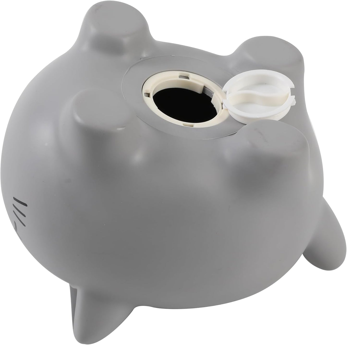 Grey Cat Piggy Bank