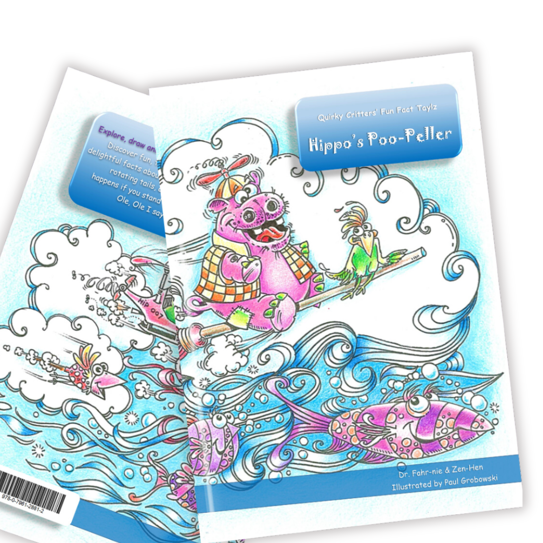 Quirky Critters Fun-Facts Tayl - Hippo Poo-Pellar