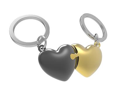 Stainless Steel Keyring - You & I Belong