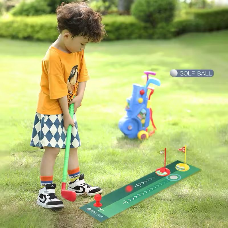 Kids' Golf Set With Putting Mat