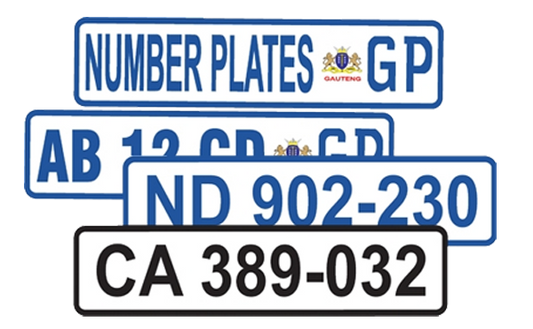Personalised Number Plate