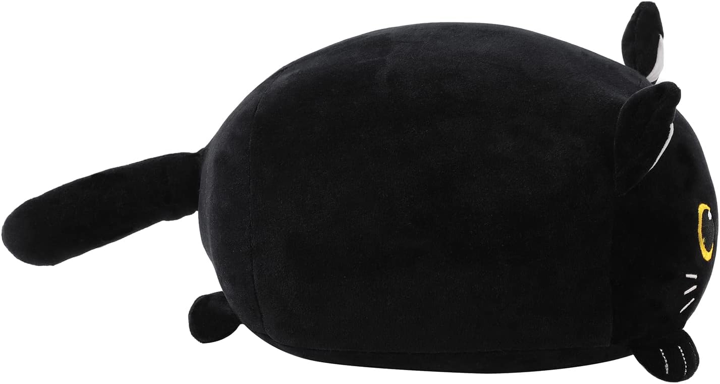 Black Cat Plush Pillow