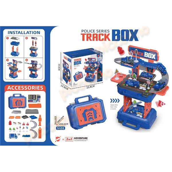 Track Box Play Set - Police Series