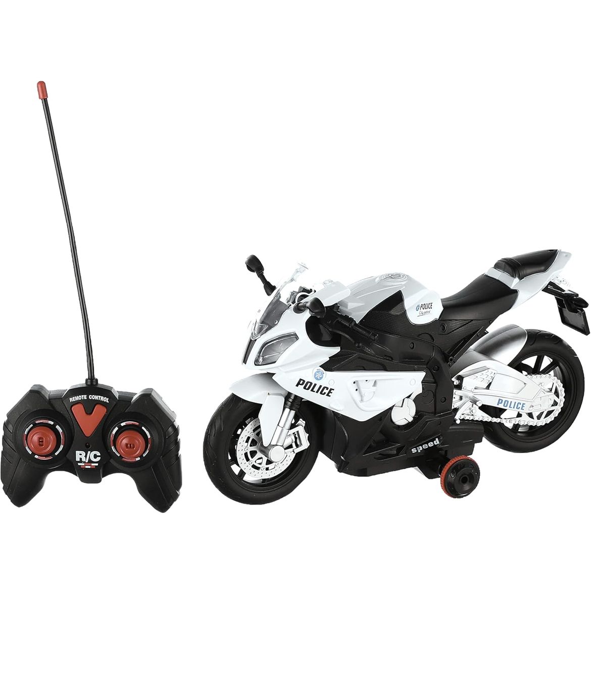 Remote Controlled (RC) Police Motorbike