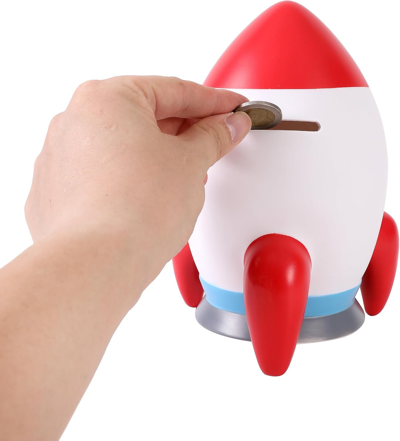 Rocketship Piggy Bank