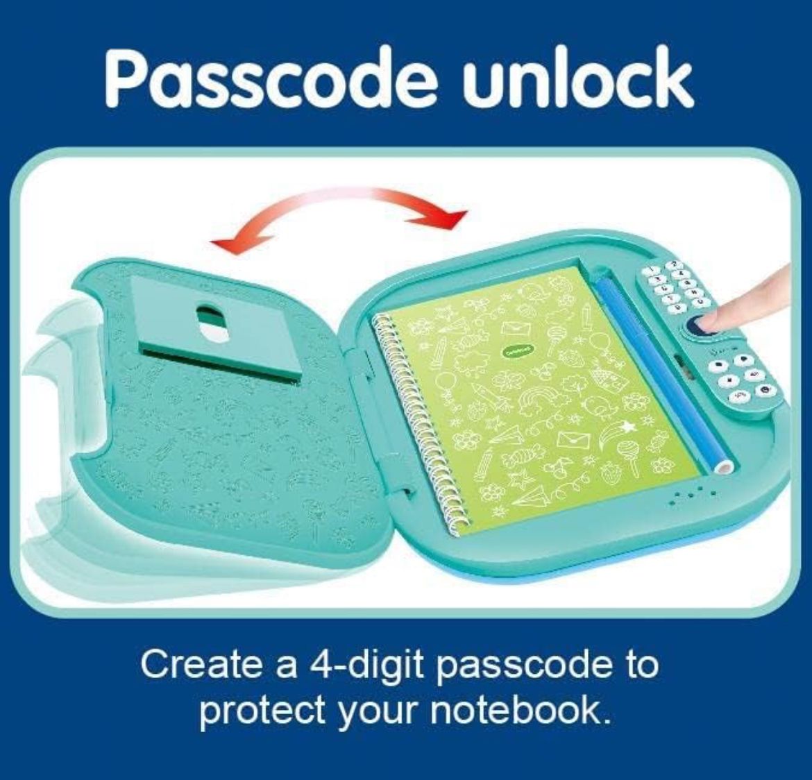 Kids' Secret Safe Notebook