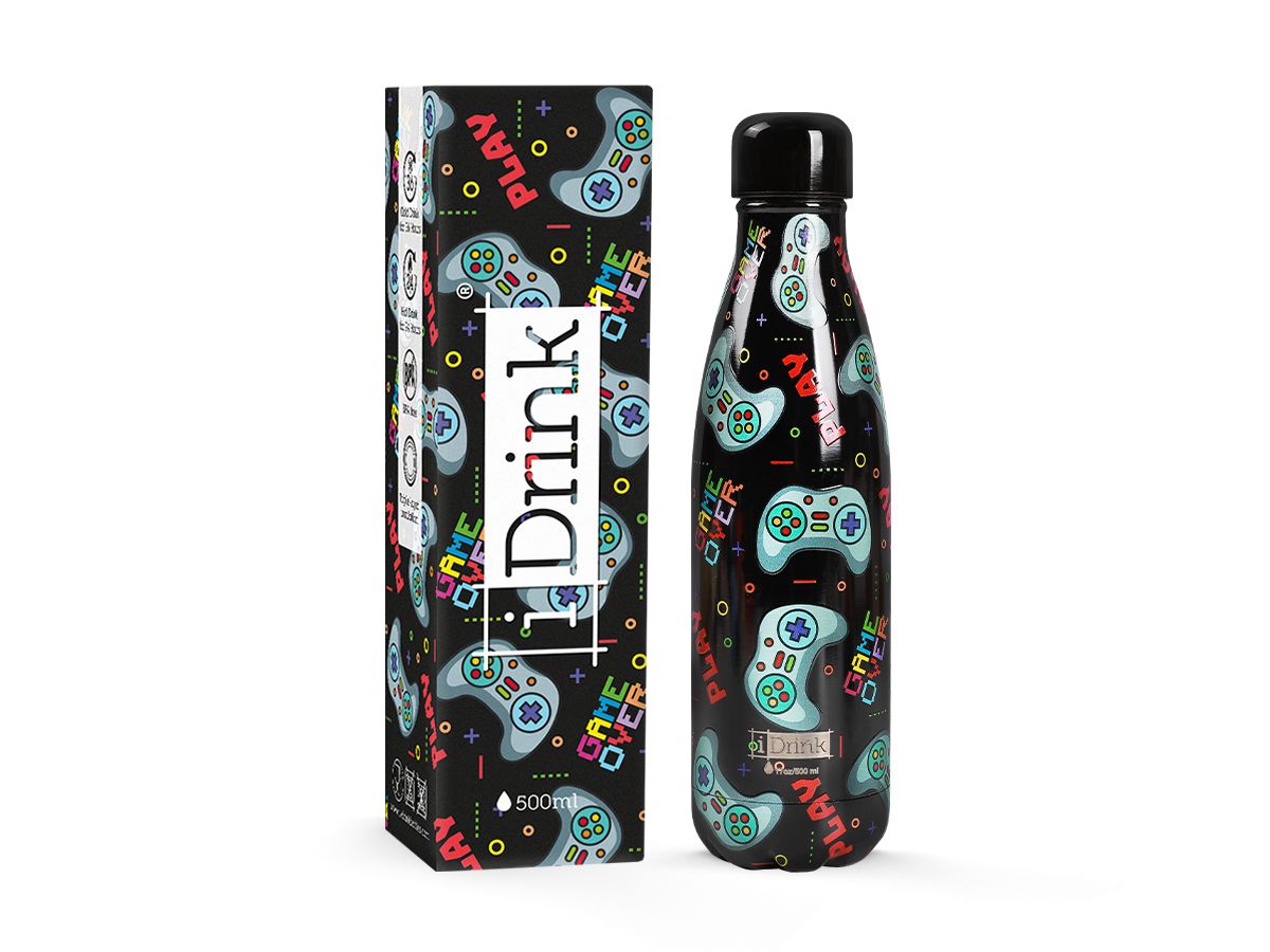 iDrink Thermal Bottle - Patterned (500ml)