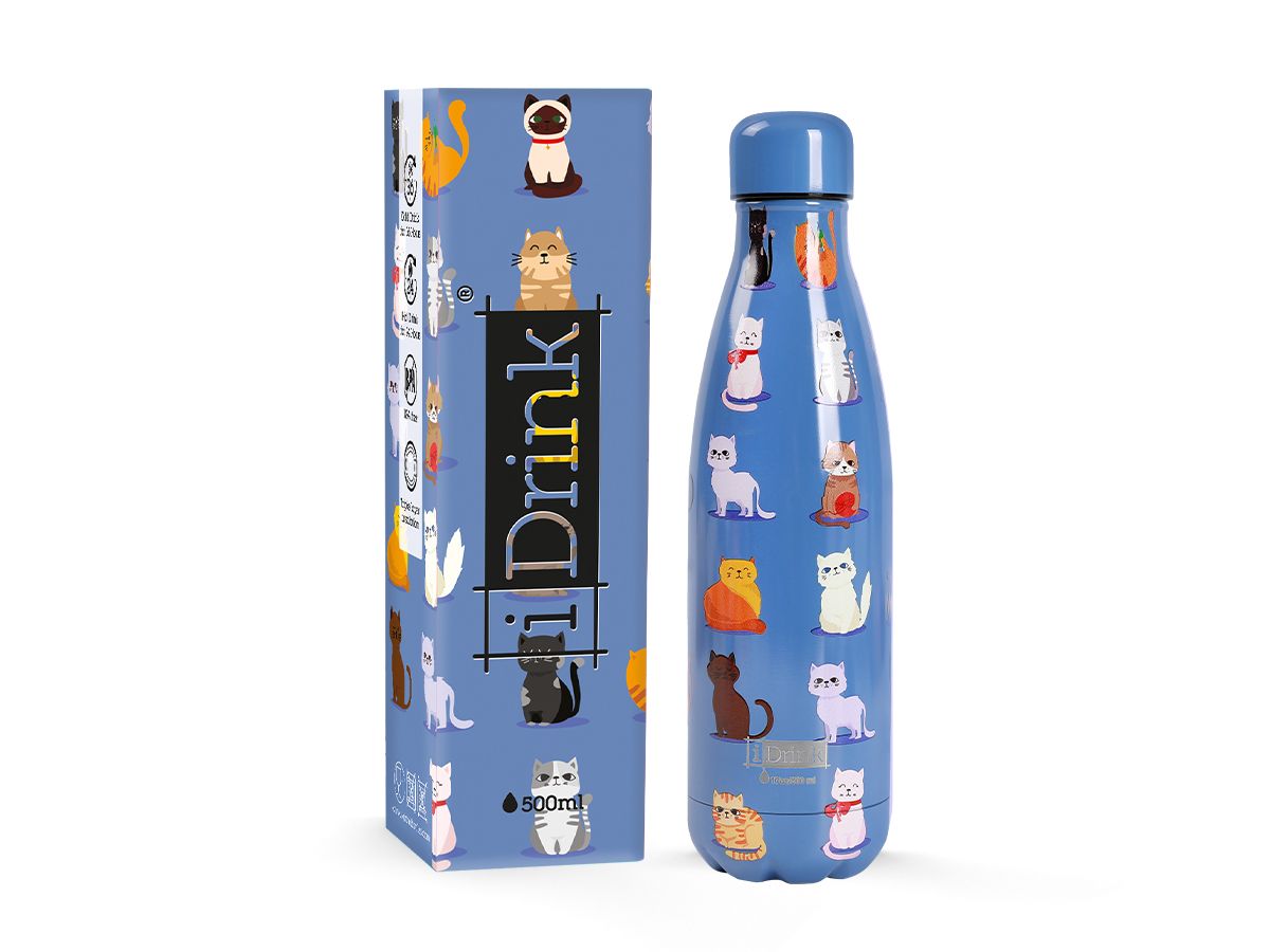 iDrink Thermal Bottle - Patterned (500ml)