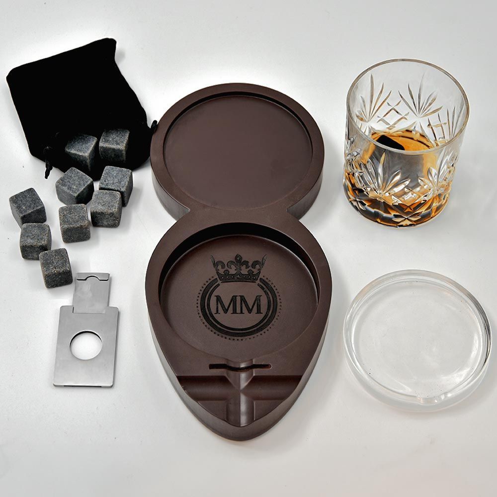 Cigar & Whiskey Tray