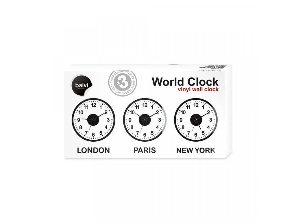 Vinyl World Wall Clock