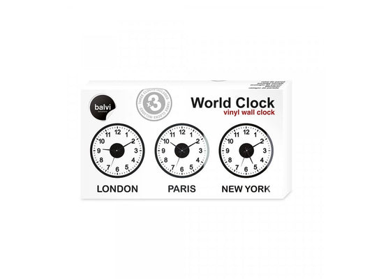 Vinyl World Wall Clock