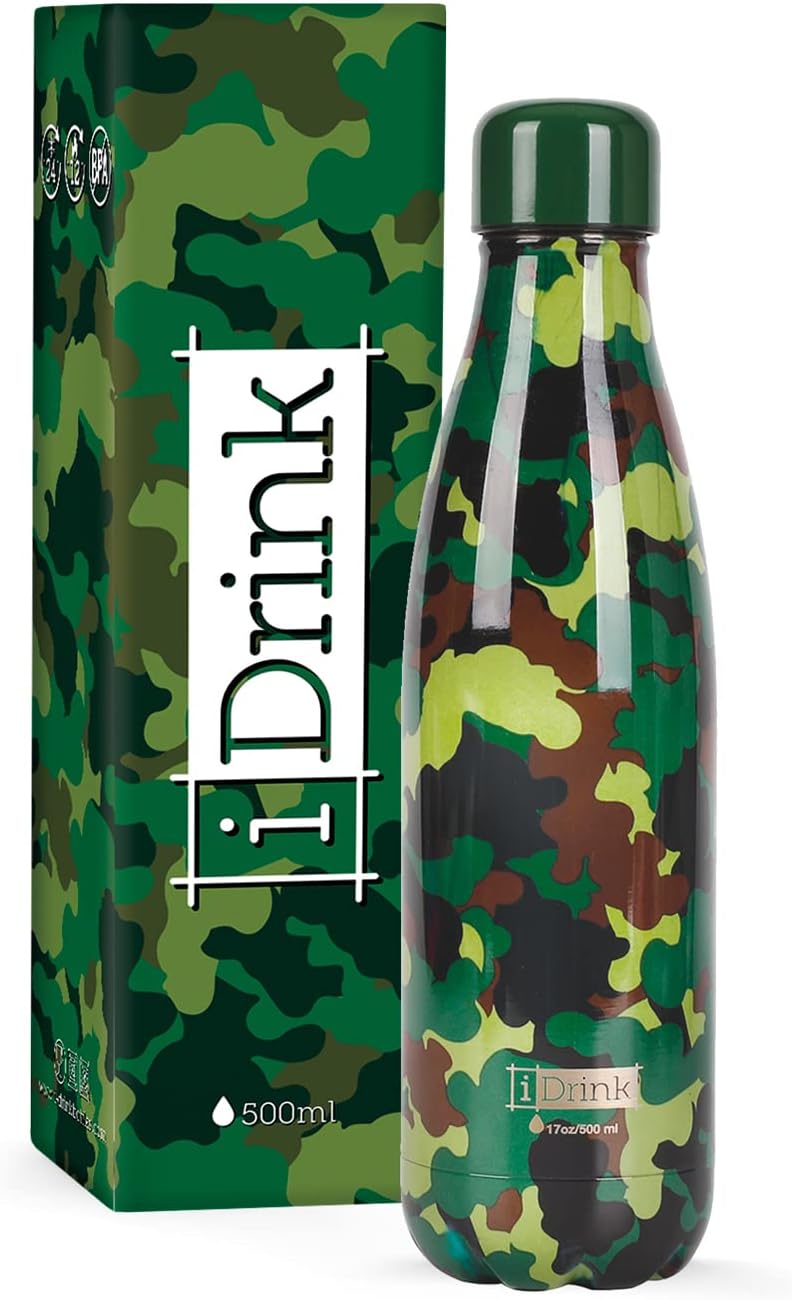 iDrink Thermal Bottle - Patterned (500ml)