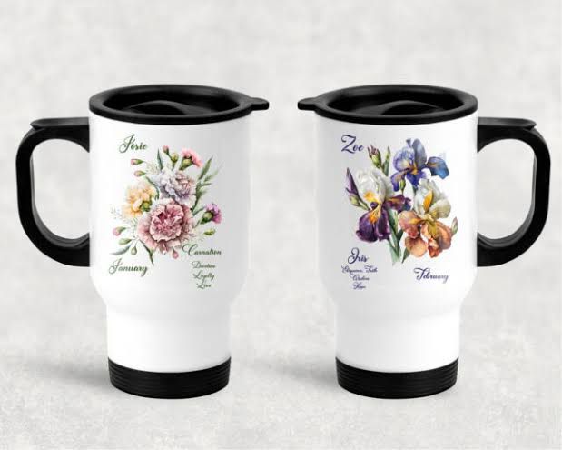 Personalised Stainless Steel Travel Mug