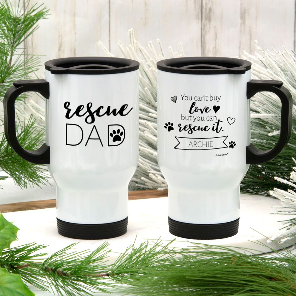 Personalised Stainless Steel Travel Mug